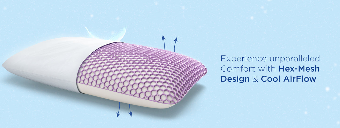 Celeste Hexa Cool Pillow