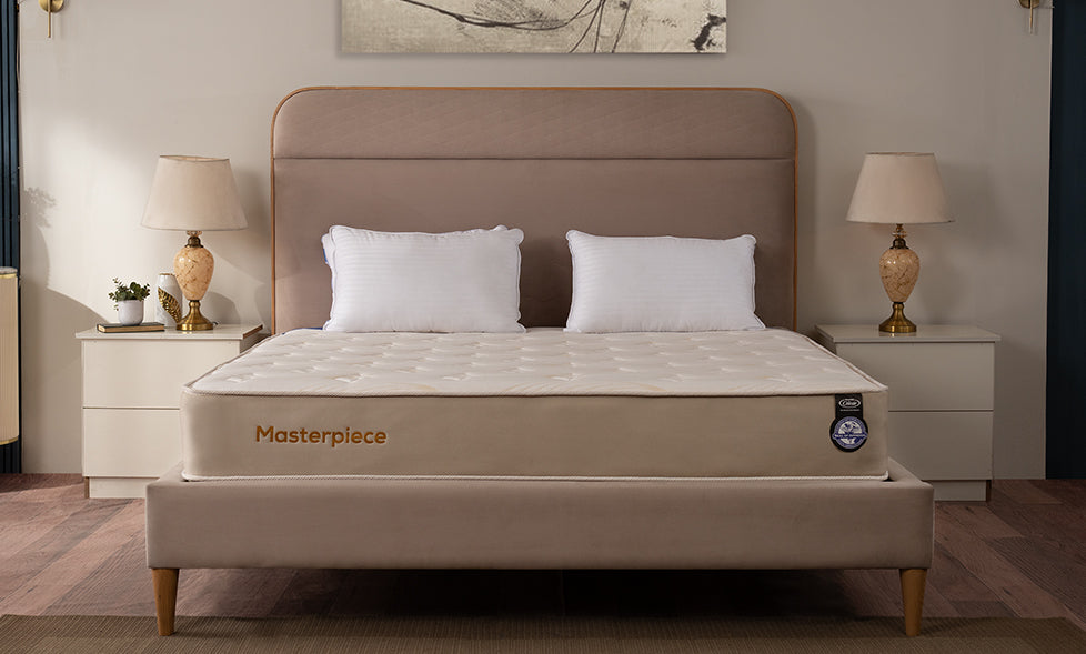 Master Crest Spring Celeste Masterpiece Best Double Sided Firm Spring Mattress Perfect for ...